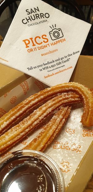 Churro for one at San Churro in Maribyrnong