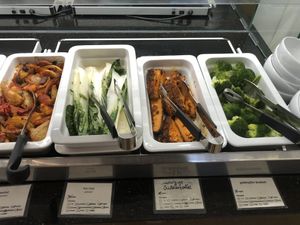 Brokkoli, Pak Choi, Süßkartoffel,.. at Adelhaus in Freiburg