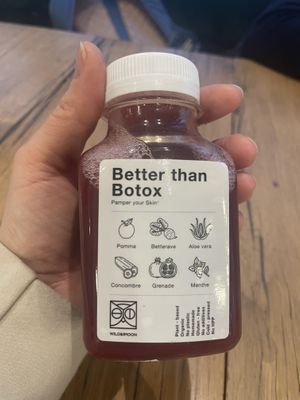 Fresh juice to start the day.  at Wild & The Moon - Wild Lab Gravilliers in Paris