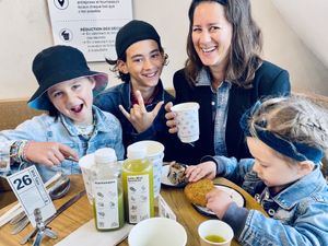 Happy breakfast at Wild & The Moon - Wild Lab Gravilliers in Paris