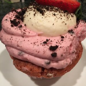 strawberry Shortcake at Nora Cupcake in West Hartford