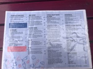 Menu 2, July 2022  at Glaslyn in Beddgerlet