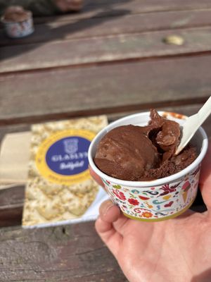 June ‘26 | chocolate sorbet  at Glaslyn in Beddgerlet