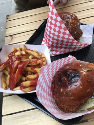 Our order 🌟🥰 at Mooshies in East London