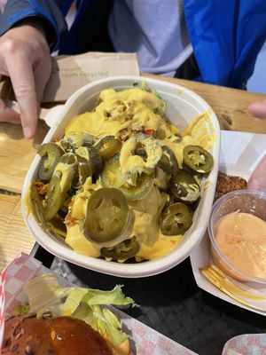 Nachos at Mooshies in East London