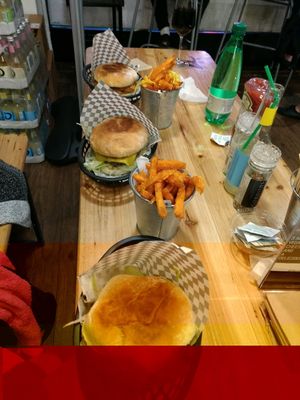 fish, mooshie and beef at Mooshies in East London