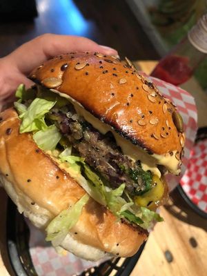 Whats ur Beef at Mooshies in East London