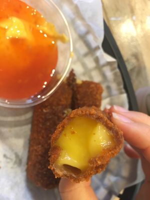 Cheese sticks to die for at Mooshies in East London