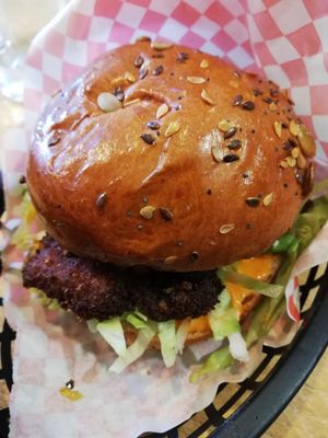 Oyster mushrooms (fried) at Mooshies in East London