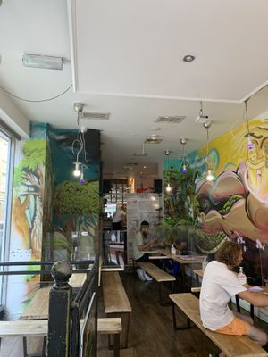 interior at Mooshies in East London