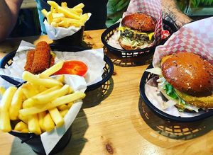 The amazing food 😍💕 at Mooshies in East London