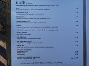 Menu 2 at Natuurlijk in Egmond Aan Zee