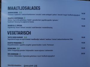 Menu 3 at Natuurlijk in Egmond Aan Zee