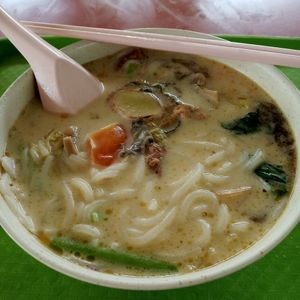 鱼片米粉$3.50 at Hup Seng Heng Vegetarian in West Singapore