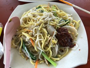 Hokkien mee at Hup Seng Heng Vegetarian in West Singapore