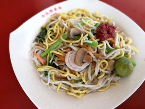 Hokkien mee at Hup Seng Heng Vegetarian in West Singapore