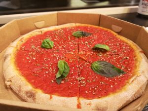 Marinara with extra basil  at Bella&Brava in Venice