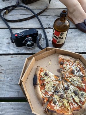 Sorry for this little show off, but we where so hungry that we did not make any other photos.  at Bella&Brava in Venice