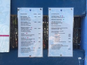 Menú 2 at Levante Slow Food in Los Canos De Meca