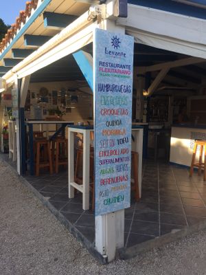 Restaurante at Levante Slow Food in Los Canos De Meca