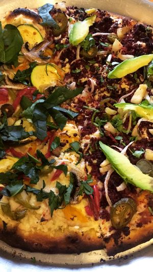 Pizza!  at Veggino's Pizza in Mexico City