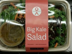 kale salad To go at Organic Avenue - Bryant Park in New York City