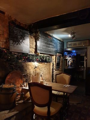 Inside at The Golden Heart Inn in Gloucester