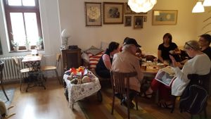 Large table area at Lahodnosti in Poprad