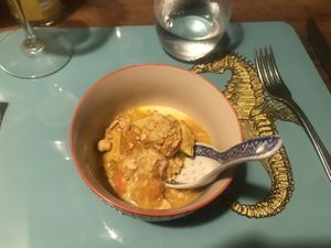 Yellow Curry at Sementis in Pietrasanta