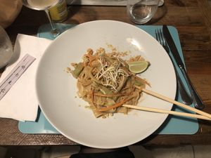 Pad Thai  at Sementis in Pietrasanta