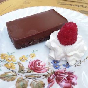 Brownies super gustoso! Si scioglie letteralmente in bocca at Sementis in Pietrasanta