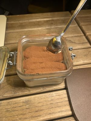 Tiramisu   at Sementis in Pietrasanta