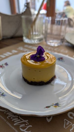 Cheesecake at Sementis in Pietrasanta