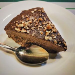 avocado chocolate pie at Avocado Vegetariano - Centro in Merida