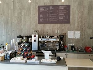 coffee bar at Organic Avenue - Chelsea in New York City