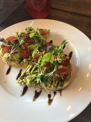 The tasty avo at Raw Eatery & Market in Calgary