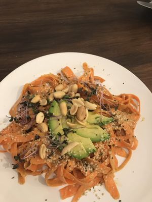 The tangled thai at Raw Eatery & Market in Calgary