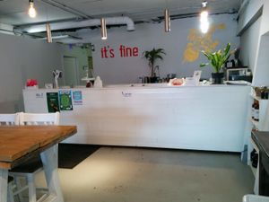 interior at Raw Eatery & Market in Calgary