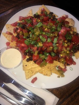 Nachos (unreal) at Raw Eatery & Market in Calgary