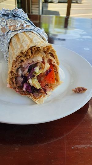 Vegan dürüm at Rosin's Imbiss in Lindau