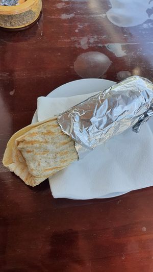 Vegan dürüm at Rosin's Imbiss in Lindau