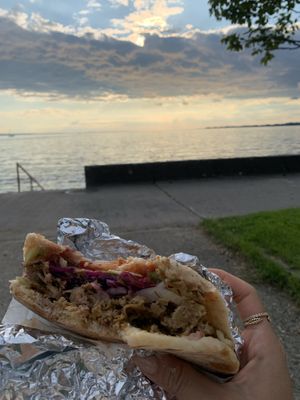 Veganer Döner  at Rosin's Imbiss in Lindau