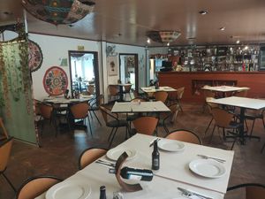 Main room with bar at Flor de Loto Indian Restaurant - Maybe closed in Bogota