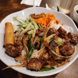 Vegan Beef Vermicelli at Simply Pho in Houston