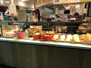 Delicious hot food at Blissful Station in Box Hill