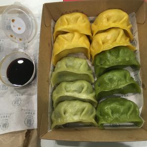 Mixed pack of 10 dumplings at Blissful Station in Box Hill