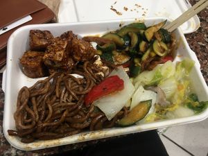 Incredible tofu!!  at Blissful Station in Box Hill