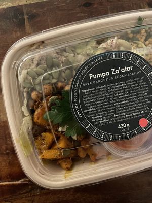 Pumpa Za‘atar  at Pepstop - Riddargatan in Stockholm