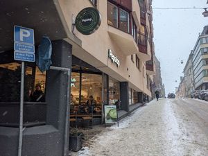 Front of store at Pepstop - Riddargatan in Stockholm