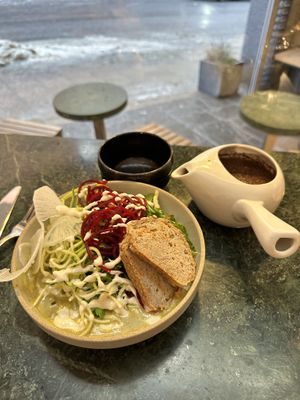 My Thai vegetable curry   at Pepstop - Riddargatan in Stockholm